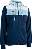 Joma Womens Crew Hooded Full-Zip Sweatshirt Jacket Joma Womens Crew Hooded Full-Zip Sweatshirt Jacket