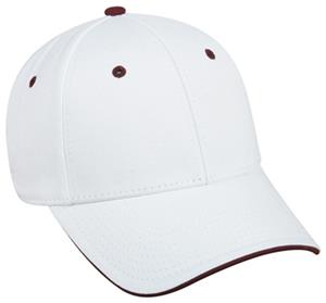 WHITE/MAROON