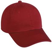 OC Sports Adj. Garment Wash Cotton Baseball Cap OC Sports Adj. Garment Wash Cotton Baseball Cap