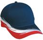 White Thread Flare Embroidery Cap 10 Colors