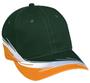 White Thread Flare Embroidery Cap 10 Colors