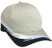 OC Sports White Thread Flare Embroidery Cap OC Sports White Thread Flare Embroidery Cap