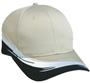 White Thread Flare Embroidery Cap 10 Colors