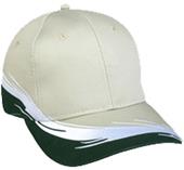 OC Sports White Thread Flare Embroidery Cap OC Sports White Thread Flare Embroidery Cap