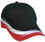 White Thread Flare Embroidery Cap 10 Colors