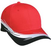 OC Sports White Thread Flare Embroidery Cap OC Sports White Thread Flare Embroidery Cap