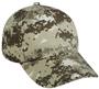 Digital Camo Adjustable Wash Cotton Caps 3 Colors