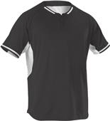 Alleson 2 Button Baseball Jerseys 524PD Alleson 2 Button Baseball Jerseys 524PD
