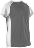 Alleson Women/Girls Two Button Fastpitch Jersey Alleson Women/Girls Two Button Fastpitch Jersey