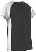 Alleson Women/Girls Two Button Fastpitch Jersey Alleson Women/Girls Two Button Fastpitch Jersey