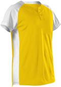 Alleson Women/Girls Two Button Fastpitch Jersey Alleson Women/Girls Two Button Fastpitch Jersey