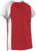 Alleson Women/Girls Two Button Fastpitch Jersey Alleson Women/Girls Two Button Fastpitch Jersey