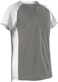 Alleson Women/Girls Two Button Fastpitch Jersey Alleson Women/Girls Two Button Fastpitch Jersey