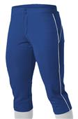 Alleson Womens Belted Fastpitch Piped Pants Alleson Womens Belted Fastpitch Piped Pants