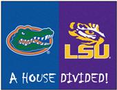 Fan Mats NCAA Florida/LSU House Divided Mat Fan Mats NCAA Florida/LSU House Divided Mat
