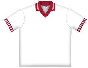 13-*WHITE/SCARLET