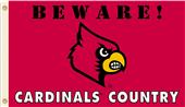 College Louisville Beware Cardinals Country Flag College Louisville Beware Cardinals Country Flag