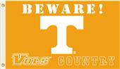 College Tennessee Beware Vols Country 3'x5' Flag College Tennessee Beware Vols Country 3'x5' Flag