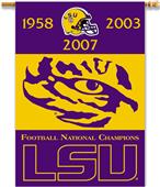 College LSU Tigers 2-Sided 28"x40" Banner College LSU Tigers 2-Sided 28"x40" Banner