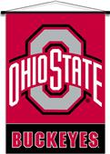 College Ohio State Buckeyes Indoor Banner Scroll College Ohio State Buckeyes Indoor Banner Scroll
