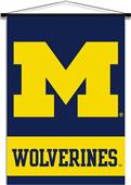 College Michigan Wolverines Indoor Banner Scroll College Michigan Wolverines Indoor Banner Scroll