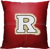 Northwest NCAA Rutgers Letterman Pillow Northwest NCAA Rutgers Letterman Pillow