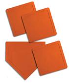 Markwort Throw Down Baseball Bases-Set of 4 Markwort Throw Down Baseball Bases-Set of 4