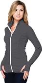 Lilac Bloom Womens Mia Jacket Thumbhole Cuffs Lilac Bloom Womens Mia Jacket Thumbhole Cuffs