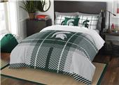 Northwest NCAA Mich State Full Comforter & 2 Shams Northwest NCAA Mich State Full Comforter & 2 Shams