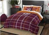 Northwest NCAA Virginia Tech Full Comforter and 2 Northwest NCAA Virginia Tech Full Comforter and 2