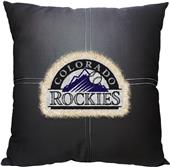 Northwest MLB Colorado Rockies Letterman Pillow Northwest MLB Colorado Rockies Letterman Pillow