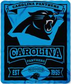 Northwest NFL Panthers 50x60 Marque Fleece Northwest NFL Panthers 50x60 Marque Fleece