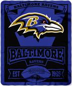 Northwest NFL Ravens 50x60 Marque Fleece Northwest NFL Ravens 50x60 Marque Fleece