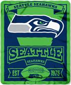 Northwest NFL Seahawks 50x60 Marque Fleece Northwest NFL Seahawks 50x60 Marque Fleece