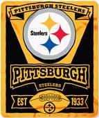 Northwest NFL Steelers 50x60 Marque Fleece Northwest NFL Steelers 50x60 Marque Fleece