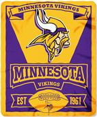 Northwest NFL Vikings 50x60 Marque Fleece Northwest NFL Vikings 50x60 Marque Fleece