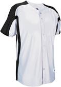 Russell Faux Placket Color Block Baseball Jersey Russell Faux Placket Color Block Baseball Jersey