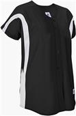 Russell Faux Placket Color Block Softball Jersey Russell Faux Placket Color Block Softball Jersey