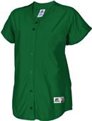 Russell Faux Placket Pullover Softball Jersey Russell Faux Placket Pullover Softball Jersey