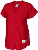 Russell Faux Placket Pullover Softball Jersey Russell Faux Placket Pullover Softball Jersey