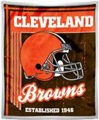 Northwest NFL Browns 50x60 Mink Sherpa Throw Northwest NFL Browns 50x60 Mink Sherpa Throw