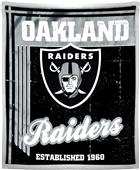 Northwest NFL Raiders 50x60 Mink Sherpa Throw Northwest NFL Raiders 50x60 Mink Sherpa Throw