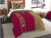 Northwest NFL 49ers Twin Comforter & Sham Northwest NFL 49ers Twin Comforter & Sham