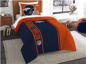 Northwest NFL Broncos Twin Comforter & Sham Northwest NFL Broncos Twin Comforter & Sham