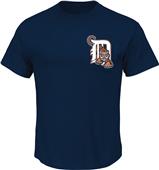 Majestic Tigers MLB Crewneck Baseball Jersey Majestic Tigers MLB Crewneck Baseball Jersey