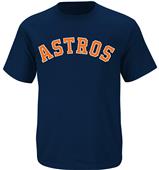 Majestic Astros MLB Crewneck Baseball Jersey Majestic Astros MLB Crewneck Baseball Jersey