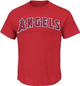Majestic LA Angels MLB Crewneck Baseball Jersey Majestic LA Angels MLB Crewneck Baseball Jersey