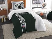 Northwest NFL Jets Twin Comforter & Sham Northwest NFL Jets Twin Comforter & Sham