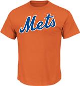 Majestic New York Met MLB Crewneck Baseball Jersey Majestic New York Met MLB Crewneck Baseball Jersey