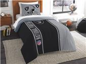 Northwest NFL Raiders Twin Comforter & Sham Northwest NFL Raiders Twin Comforter & Sham